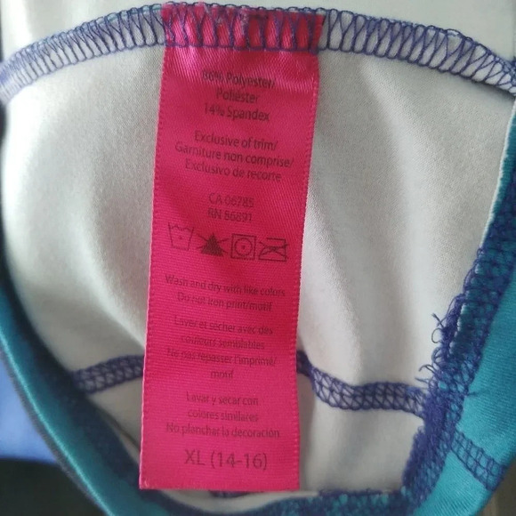 Jill Yoga Girl's Classic Yoga Jacket, 14-16(XL) - Picture 9 of 9